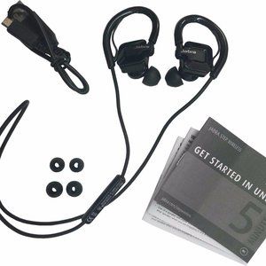 Jabra STEP Black Ear-Hook Headset Wireless Bluetooth Stereo Music Sport Earbuds